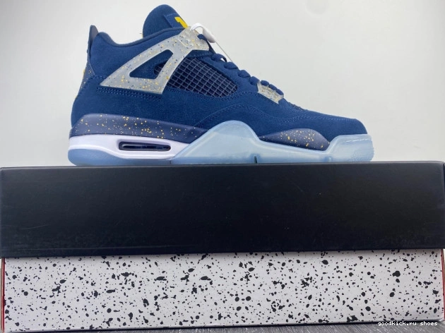 Cheap AJ4-1036660 (PE) Retro Michigan 4 Jordan Air 0709